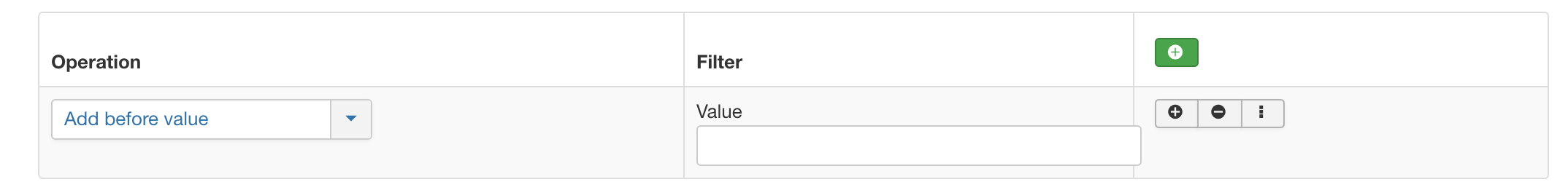 csvi multi replace add before value